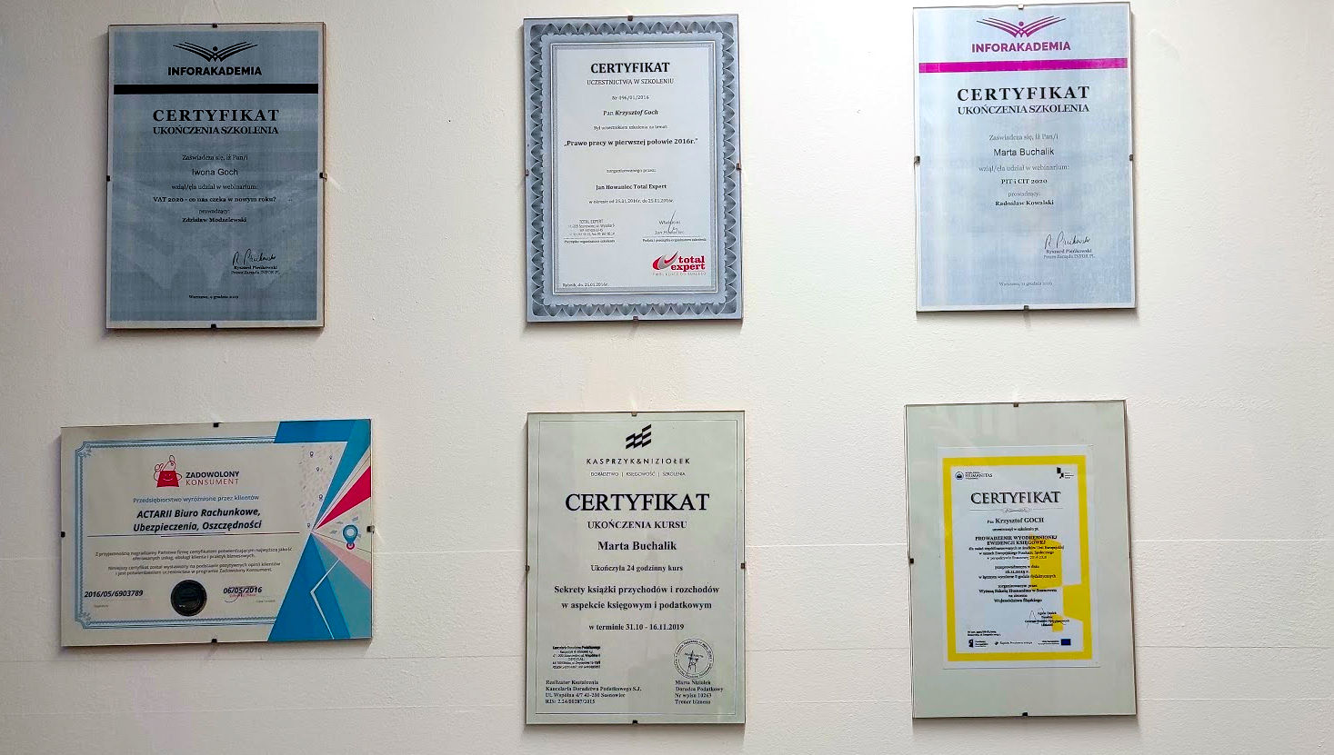 Biuro Rachunkowe Actarii w Rybniku certyfikaty na stron.jpg
